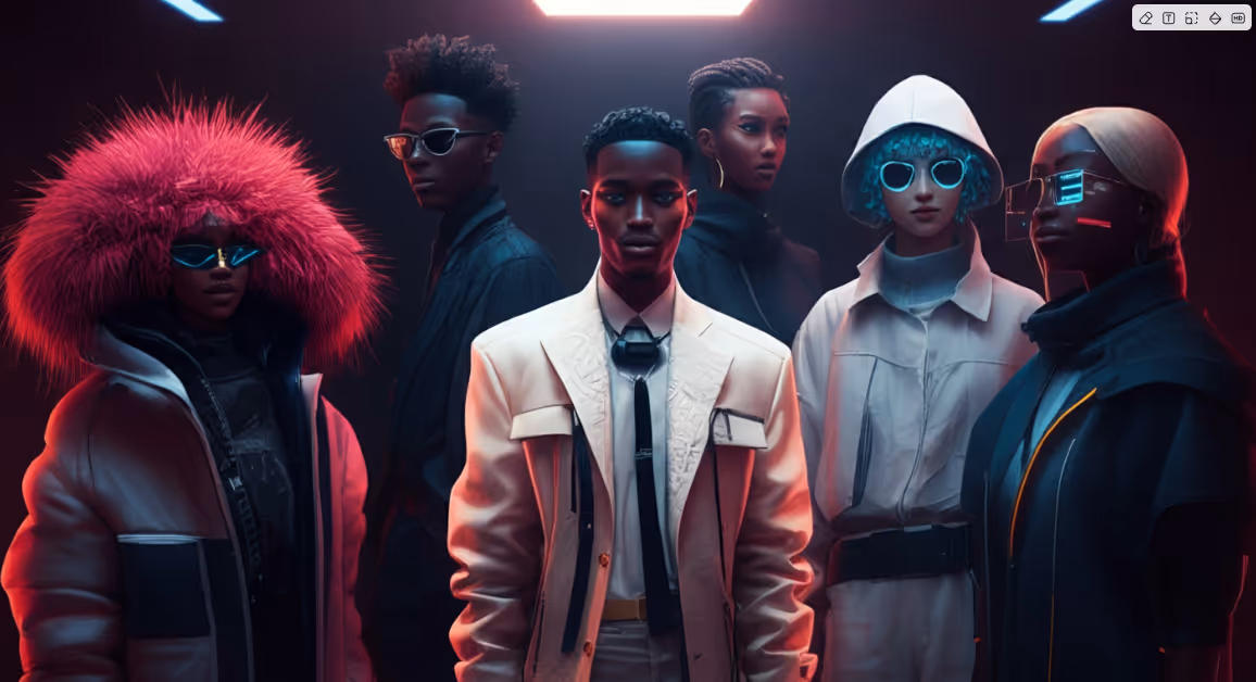 Top AI-generated fashion models for marketing